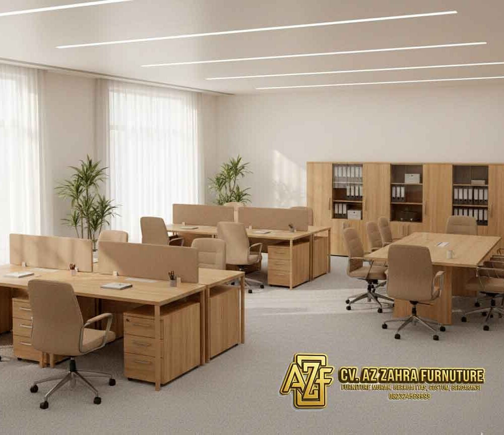 Jual Meja Kantor Costum