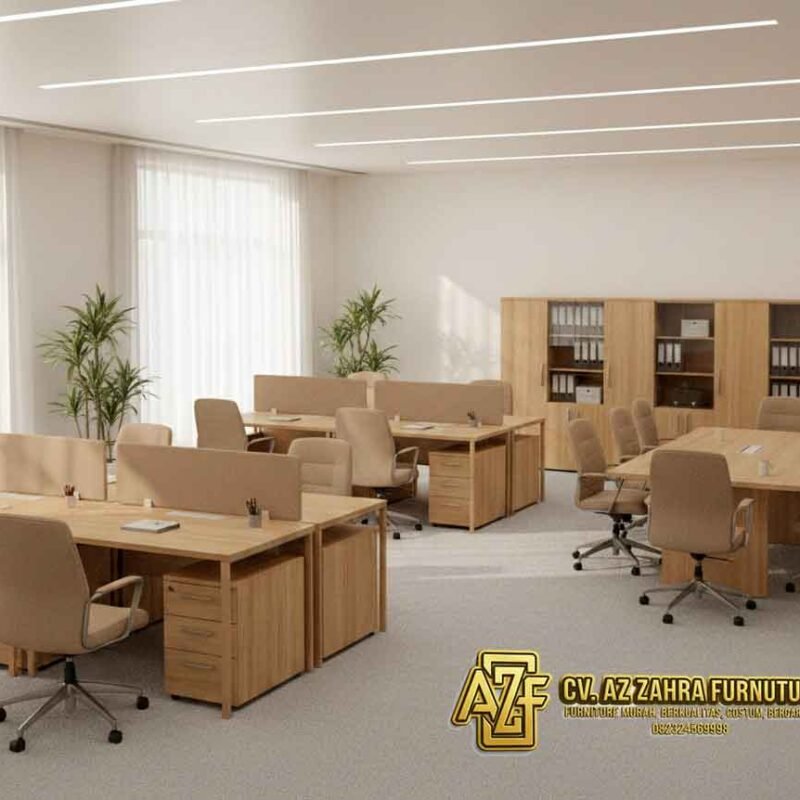 Jual Meja Kantor Costum